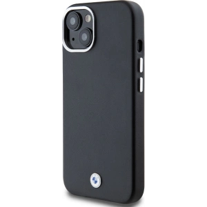 Hurtownia GSM - Case BMW BMHMP15S23PUFWK Apple iPhone 15 / 14 / 13 Signature Wrapped Metal MagSafe schwarz/black - BMW654 - {ean13} - Hurt
