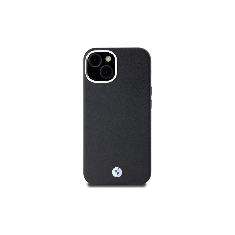 Hurtownia GSM - Etui BMW BMHMP15S23PUFWK Apple iPhone 15 / 14 / 13 Signature Wrapped Metal MagSafe negru/black - BMW654 - {ean13} - Hurt