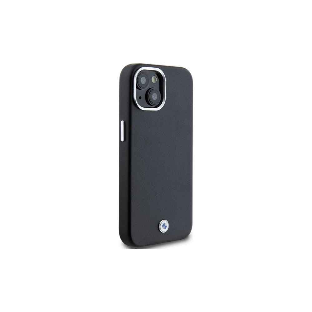Hurtownia GSM - Etui BMW BMHMP15S23PUFWK Apple iPhone 15 / 14 / 13 Signature Wrapped Metal MagSafe negru/black - BMW654 - {ean13} - Hurt