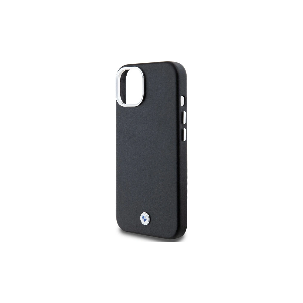 Hurtownia GSM - Etui BMW BMHMP15S23PUFWK Apple iPhone 15 / 14 / 13 Signature Wrapped Metal MagSafe černé/black - BMW654 - {ean13} - Hurt