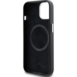 Hurtownia GSM - Case BMW BMHMP15S23PUFWK Apple iPhone 15 / 14 / 13 Signature Wrapped Metal MagSafe schwarz/black - BMW654 - {ean13} - Hurt