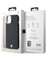 Hurtownia GSM - Etui BMW BMHMP15S23PUFWK Apple iPhone 15 / 14 / 13 Signature Wrapped Metal MagSafe czarny/black - BMW654 - {ean13} - Hurt
