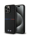 Etui BMW BMHMP15X22SMPK Apple iPhone 15 Pro Max kemény tok M Szilikon Minta MagSafe fekete/black