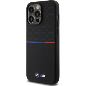 Hurtownia GSM - Etui BMW BMHMP15X22SMPK Apple iPhone 15 Pro Max hardcase M Silicone Pattern MagSafe černý/black - BMW655 - {ean13} - Hurt