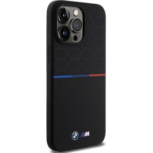 Wholesale BMW BMHMP15X22SMPK Apple iPhone 15 Pro Max hardcase M Silicone Pattern MagSafe black - BMW655 - {ean13} - Hurt