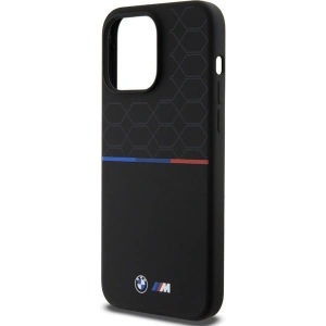 Wholesale BMW BMHMP15X22SMPK Apple iPhone 15 Pro Max hardcase M Silicone Pattern MagSafe black - BMW655 - {ean13} - Hurt