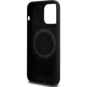 Wholesale BMW BMHMP15X22SMPK Apple iPhone 15 Pro Max hardcase M Silicone Pattern MagSafe black - BMW655 - {ean13} - Hurt