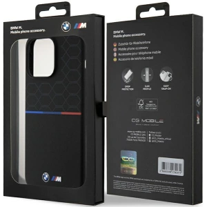 Wholesale BMW BMHMP15X22SMPK Apple iPhone 15 Pro Max hardcase M Silicone Pattern MagSafe black - BMW655 - {ean13} - Hurt