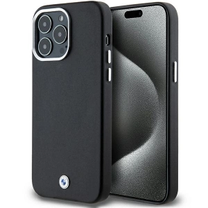 Hurtownia GSM - Etui BMW BMHMP15X23PUFWK Apple iPhone 15 Pro Max Signature Wrapped Metal MagSafe černý/black - BMW656 - {ean13} - Hurt