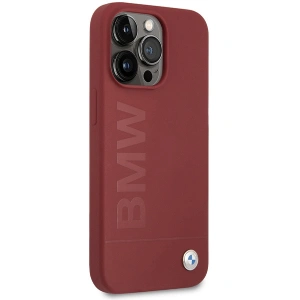 Hurtownia GSM - Etui BMW BMHMP15XSLBLRE Apple iPhone 15 Pro Max hardcase Silicone Big Logo MagSafe czerwony/red - BMW657 - {ean13} - Hurt