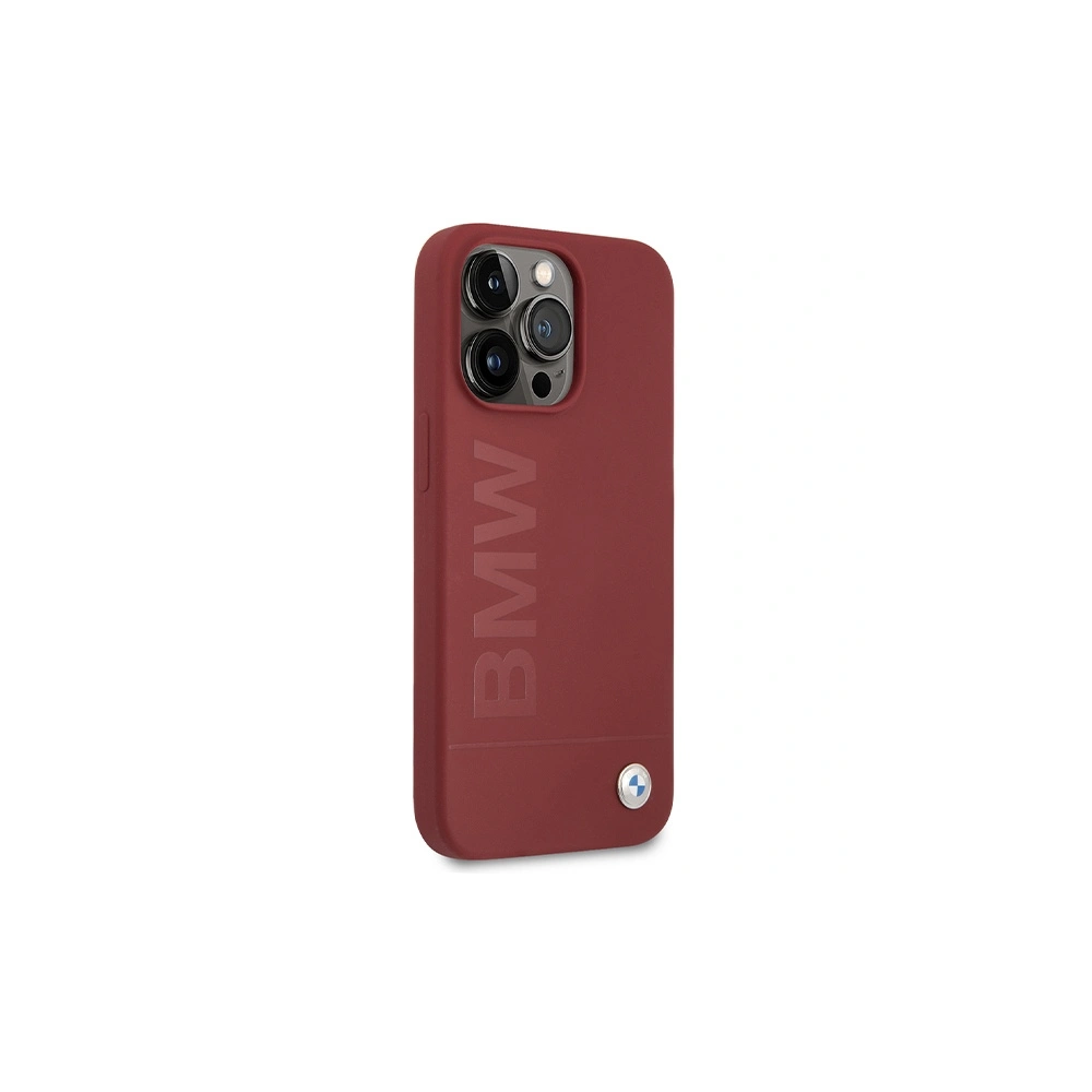 Hurtownia GSM - Etui BMW BMHMP15XSLBLRE Apple iPhone 15 Pro Max hardcase Silicone Big Logo MagSafe červený/red - BMW657 - {ean13} - Hurt