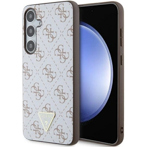 Hurtownia GSM - Etui Guess GUHCS24MPG4GPH Samsung Galaxy S24+ Plus hardcase 4G Triangle bílý/white - GUE3344 - {ean13} - Hurt