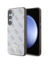 Etui Guess GUHCS24MPG4GPH Samsung Galaxy S24+ Plus hardcase 4G Triangle bílý/white