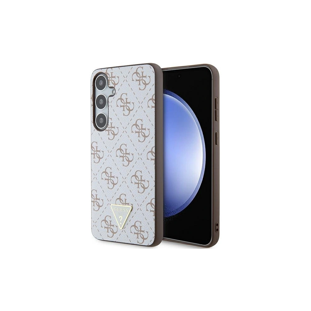 Hurtownia GSM - Etui Guess GUHCS24MPG4GPH Samsung Galaxy S24+ Plus hardcase 4G Triangle bílý/white - GUE3344 - {ean13} - Hurt