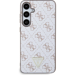 Wholesale Guess GUHCS24MPG4GPH Samsung Galaxy S24+ Plus hardcase 4G Triangle white - GUE3344 - {ean13} - Hurt