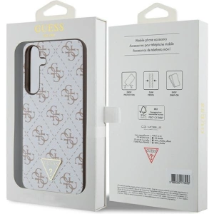Wholesale Guess GUHCS24MPG4GPH Samsung Galaxy S24+ Plus hardcase 4G Triangle white - GUE3344 - {ean13} - Hurt
