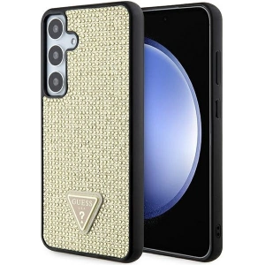 Hurtownia GSM - Etui Guess GUHCS24SHDGPPD Samsung Galaxy S24 hardcase Rhinestone Triangle zlatý/gold - GUE3346 - {ean13} - Hurt