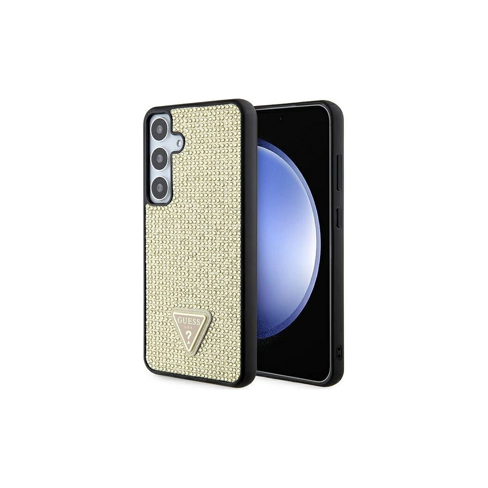 Hurtownia GSM - Etui Guess GUHCS24SHDGPPD Samsung Galaxy S24 hardcase Rhinestone Triangle zlatý/gold - GUE3346 - {ean13} - Hurt