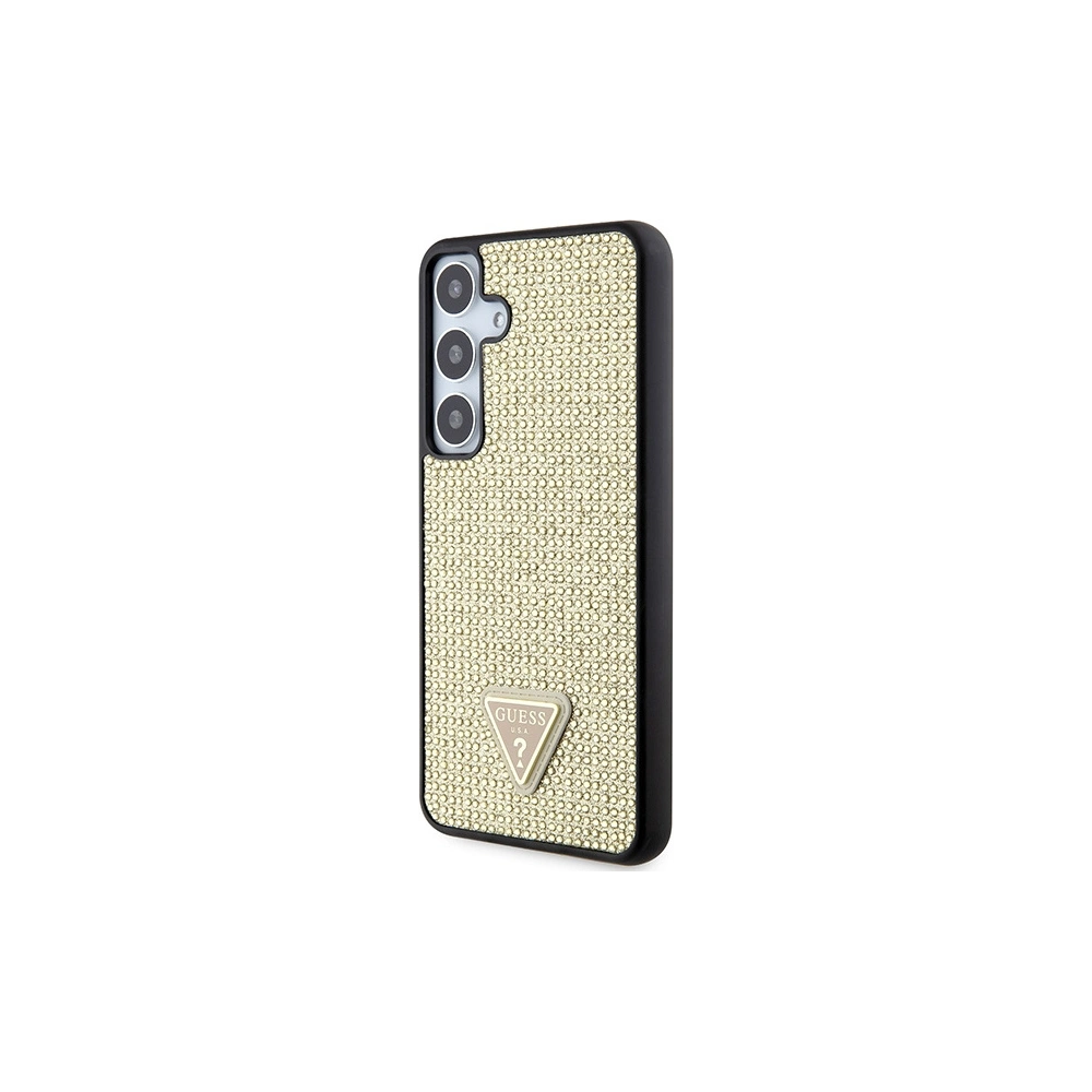 Hurtownia GSM - Etui Guess GUHCS24SHDGPPD Samsung Galaxy S24 hardcase Rhinestone Triangle zlatý/gold - GUE3346 - {ean13} - Hurt