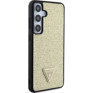 Etui Guess GUHCS24SHDGPPD Samsung Galaxy S24 hardcase Rhinestone Triangle złoty/gold