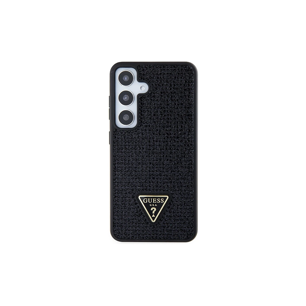 Hurtownia GSM - Etui Guess GUHCS24SHDGPPK Samsung Galaxy S24 kemény tok Rhinestone Triangle fekete/black - GUE3347 - {ean13} - Hurt
