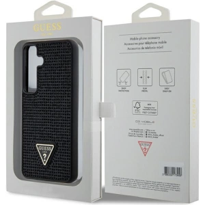 Etui Guess GUHCS24SHDGPPK Samsung Galaxy S24 hardcase Rhinestone Triangle czarny/black