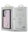 Hurtownia GSM - Etui Guess GUHCS24SHDGPPP Samsung Galaxy S24 hardcase Rhinestone Triangle różowy/pink - GUE3348 - {ean13} - Hurt