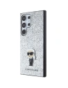 Hurtownia GSM - Case Karl Lagerfeld KLHCS24LGCNPSG Samsung Galaxy S24 Ultra Hardcase Fixed Glitter Ikonik Logo Metall-Pin silber/silver - KLD1919 - {ean13} - Hurt