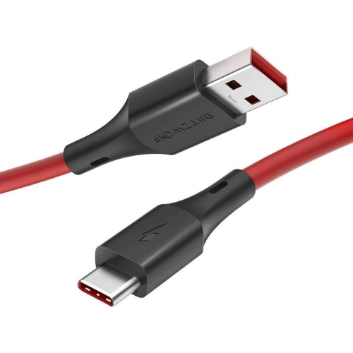 Kabel USB-C BlitzWolf BW-TC19, Huawei SuperCharge, QC 3.0, 5A, 40W, 0,9m