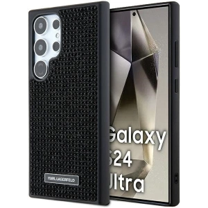 Hurtownia GSM - Case Karl Lagerfeld KLHCS24LHDSPRK Samsung Galaxy S24 Ultra Hardcase Rhinestone Metal Logo schwarz/black - KLD1921 - {ean13} - Hurt