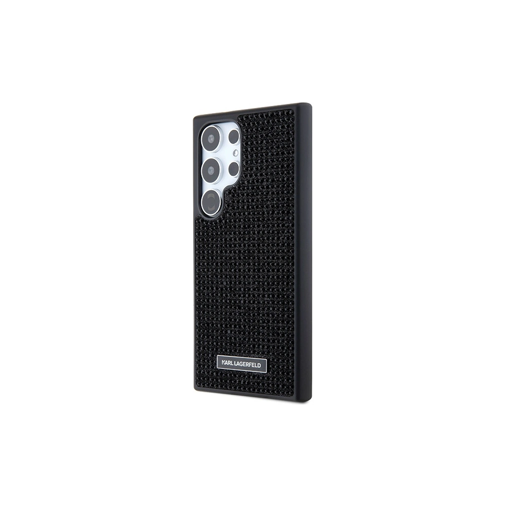 Hurtownia GSM - Case Karl Lagerfeld KLHCS24LHDSPRK Samsung Galaxy S24 Ultra Hardcase Rhinestone Metal Logo schwarz/black - KLD1921 - {ean13} - Hurt