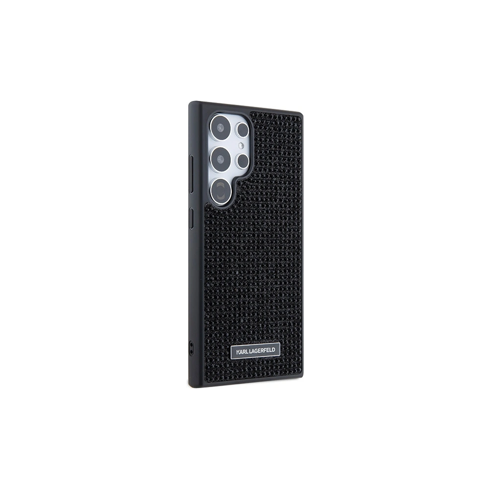 Hurtownia GSM - Case Karl Lagerfeld KLHCS24LHDSPRK Samsung Galaxy S24 Ultra Hardcase Rhinestone Metal Logo schwarz/black - KLD1921 - {ean13} - Hurt