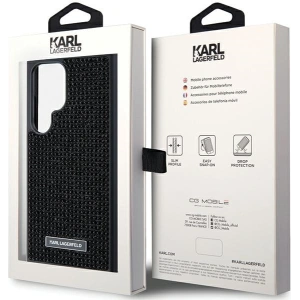 Hurtownia GSM - Case Karl Lagerfeld KLHCS24LHDSPRK Samsung Galaxy S24 Ultra Hardcase Rhinestone Metal Logo schwarz/black - KLD1921 - {ean13} - Hurt