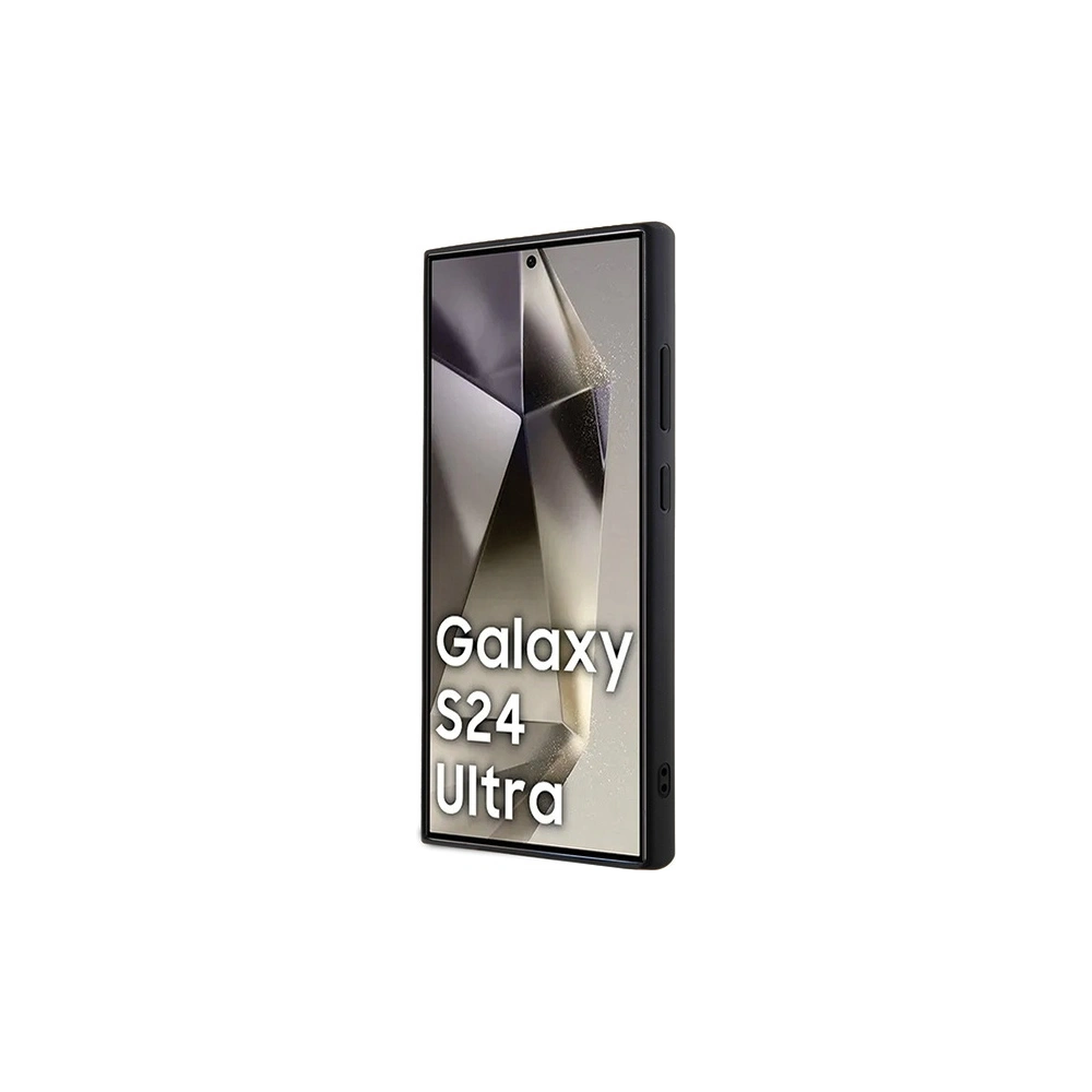 Hurtownia GSM - Case Karl Lagerfeld KLHCS24LHDSPRS Samsung Galaxy S24 Ultra Hardcase mit Strass Metall-Logo silber - KLD1922 - {ean13} - Hurt