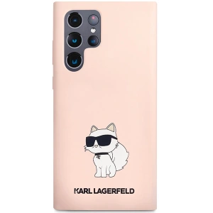 Hurtownia GSM - Etui Karl Lagerfeld KLHCS24LSNCHBCP Samsung Galaxy S24 Ultra hardcase Silicon Choupette roz/pink - KLD1923 - {ean13} - Hurt