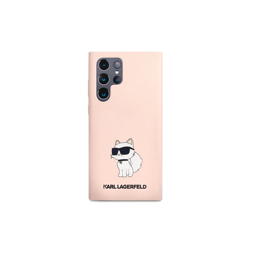 Hurtownia GSM - Case Karl Lagerfeld KLHCS24LSNCHBCP Samsung Galaxy S24 Ultra Hardcase Silikon Choupette rosa/pink - KLD1923 - {ean13} - Hurt