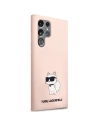 Hurtownia GSM - Case Karl Lagerfeld KLHCS24LSNCHBCP Samsung Galaxy S24 Ultra Hardcase Silikon Choupette rosa/pink - KLD1923 - {ean13} - Hurt
