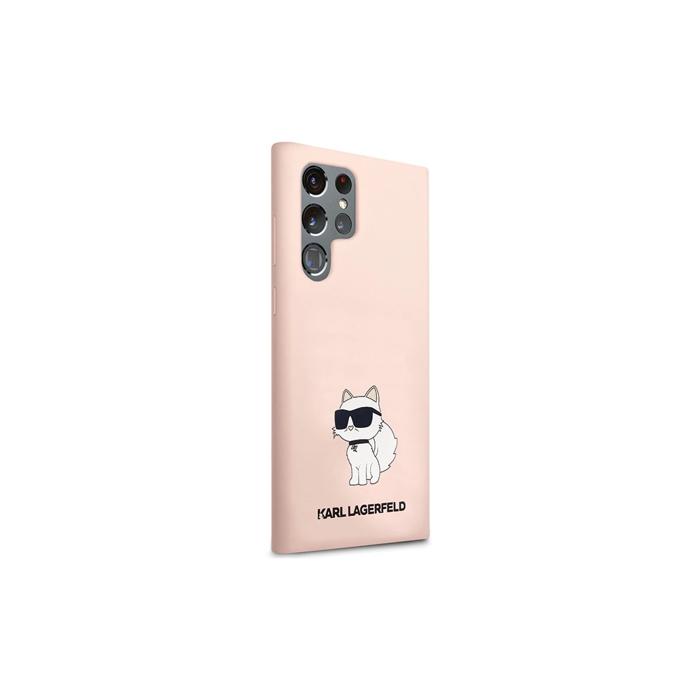 Hurtownia GSM - Case Karl Lagerfeld KLHCS24LSNCHBCP Samsung Galaxy S24 Ultra Hardcase Silikon Choupette rosa/pink - KLD1923 - {ean13} - Hurt