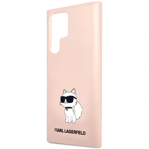 Hurtownia GSM - Case Karl Lagerfeld KLHCS24LSNCHBCP Samsung Galaxy S24 Ultra Hardcase Silikon Choupette rosa/pink - KLD1923 - {ean13} - Hurt