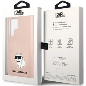 Hurtownia GSM - Case Karl Lagerfeld KLHCS24LSNCHBCP Samsung Galaxy S24 Ultra Hardcase Silikon Choupette rosa/pink - KLD1923 - {ean13} - Hurt