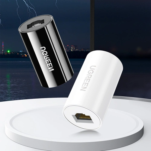 Złączka sieciowa UGREEN NW116 RJ45 / RJ45 biała