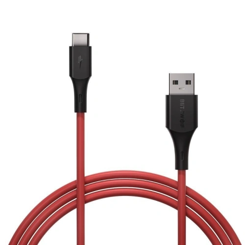Kabel USB-C BlitzWolf BW-TC19, Huawei SuperCharge, QC 3.0, 5A, 40W, 0,9m