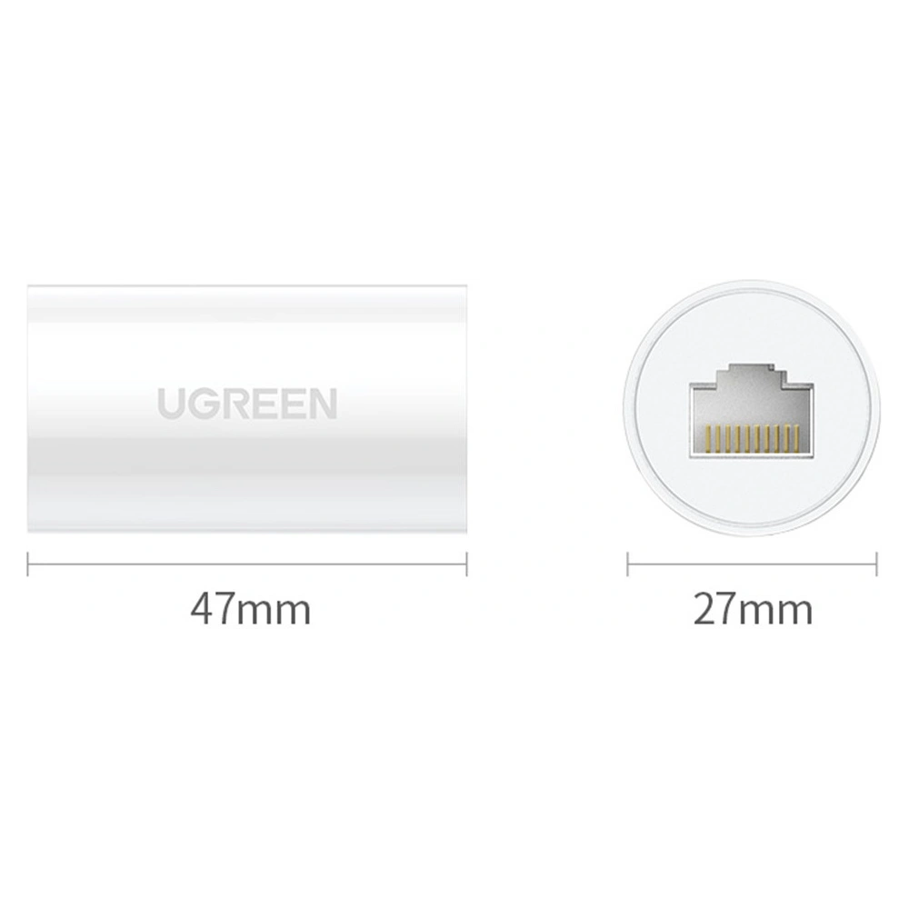 Hurtownia GSM - UGREEN NW116 RJ45 / RJ45 Netzwerkadapter weiß - UGR1820 - {ean13} - Hurt