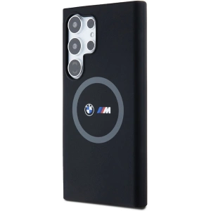 Hurtownia GSM - Case BMW BMHMS24L23SROK Samsung Galaxy S24 Ultra Hardcase M Silikon Gedruckter Ring MagSafe schwarz/black - BMW658 - {ean13} - Hurt