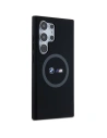 Wholesale BMW BMHMS24L23SROK Samsung Galaxy S24 Ultra hardcase M Silicone Printed Ring MagSafe black - BMW658 - {ean13} - Hurt