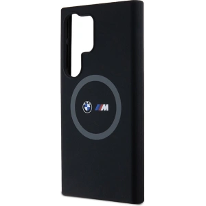 Hurtownia GSM - Case BMW BMHMS24L23SROK Samsung Galaxy S24 Ultra Hardcase M Silikon Gedruckter Ring MagSafe schwarz/black - BMW658 - {ean13} - Hurt
