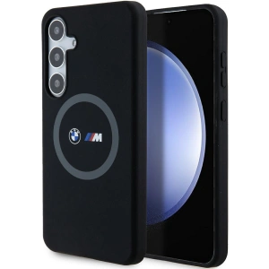 Hurtownia GSM - Etui BMW BMHMS24M23SROK Samsung Galaxy S24+ Plus hardcase M Silicone Printed Ring MagSafe černý/black - BMW659 - {ean13} - Hurt