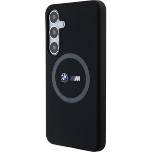 Hurtownia GSM - Etui BMW BMHMS24M23SROK Samsung Galaxy S24+ Plus hardcase M Silicone Printed Ring MagSafe černý/black - BMW659 - {ean13} - Hurt
