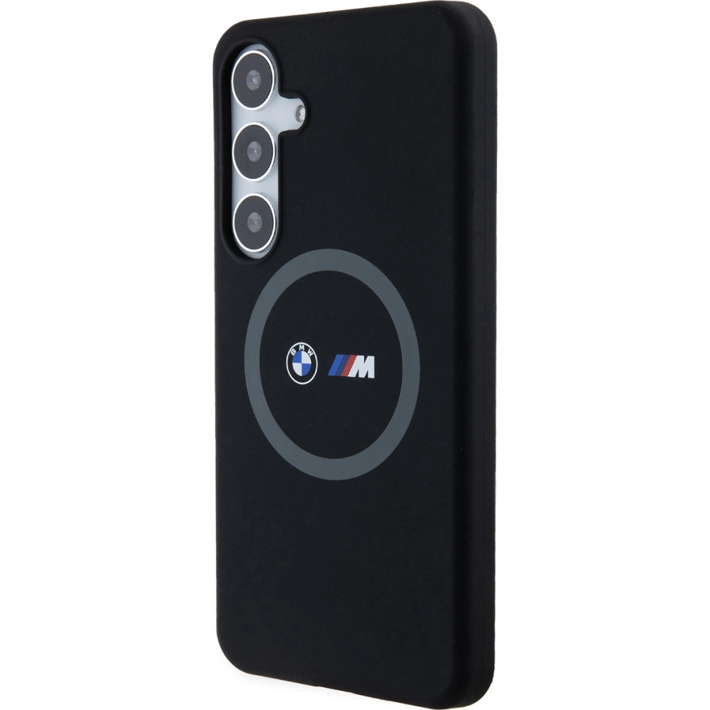 Hurtownia GSM - Etui BMW BMHMS24M23SROK Samsung Galaxy S24+ Plus hardcase M Silicone Printed Ring MagSafe černý/black - BMW659 - {ean13} - Hurt