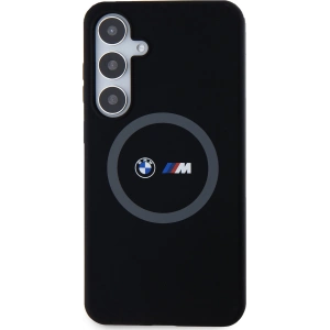 Hurtownia GSM - Etui BMW BMHMS24M23SROK Samsung Galaxy S24+ Plus hardcase M Silicone Printed Ring MagSafe czarny/black - BMW659 - {ean13} - Hurt